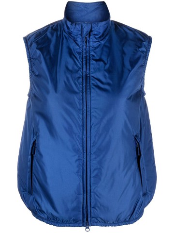 ASPESI - Jillina high-neck vest - women - Polyamide/Polyamide/Polyester - XS - Blue