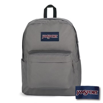 JANSPORT -SUPERBREAK PLUS 校園系列後背包 -石墨灰（JS0A4QUE）