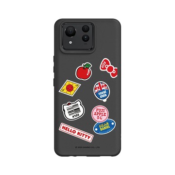 Zenfone 11 Ultra SolidSuit 黑 - 三麗鷗-Hello Kitty - Label