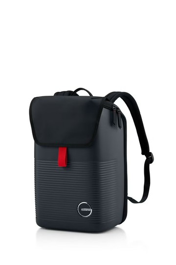 【SAMSONITE BAG STORE】SHELVO 後背包 (黑)