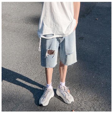 FINDSENSE X 男士休閑褲  運動褲 工作褲  短褲牛仔 百搭 牛仔褲