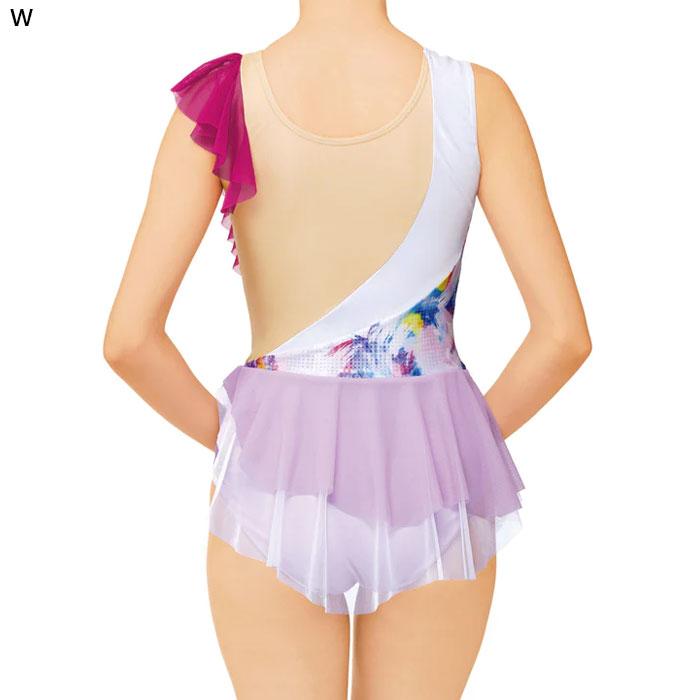 ササキ レディース スカート付きレオタード 体操ウェア 新体操 Leotard with skirt 7374S