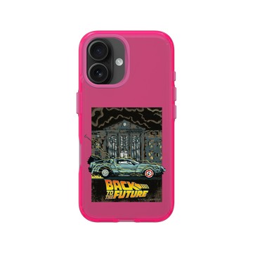 iPhone 16 Clear 粉漾桃 - Back to the future - Back To The Future Thunderstorm