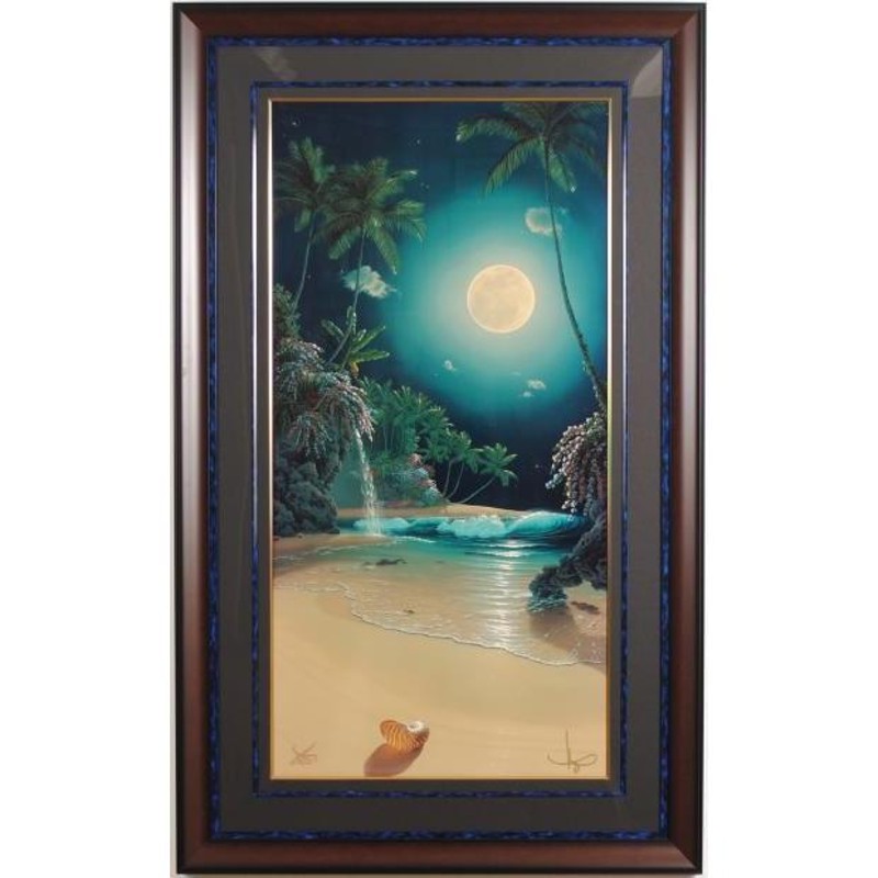 風景画 真作 佐伯与吉郎 油彩「信州清里高原」画寸 F6 岐阜県出身 象