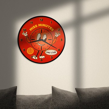 【漫威】洛基影集分鐘小姐 主題時鐘/Loki/Miss Minutes