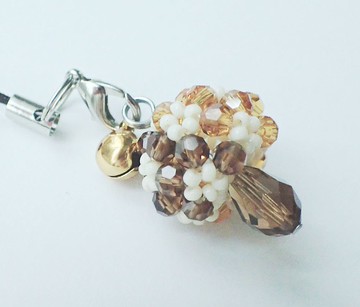 蘑菇, 香菇, 吊飾, SWAROVSKI ELEMENTS