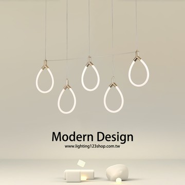 LED 42W 光環吊燈｜F93-40-81041