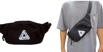 限時 滿3千賺10%點數↘ | ~雪黛屋~PALACE 腰包中容量二層主袋+外袋共三層簡易型腰包胸前包防水尼龍布可肩背斜側背隨身品輕巧SPW9338