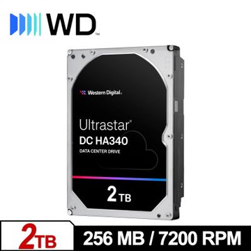 WD Ultrastar DC HC310 2TB 3.5吋企業級硬碟(0B49643)