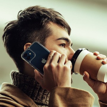 LINKASEAIR iPhone 12 mini / 12 / 12 Pro / 12 Pro Max 軍規防摔抗變色抗菌大猩猩玻璃保護殼-不思議極淨透 Apple iPhone 12 Pro Max(6.7吋)-透明