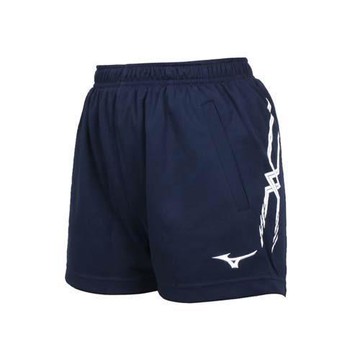 MIZUNO 男短版排球褲-台灣製 針織 短褲 運動 訓練 三分褲 美津濃