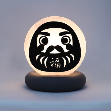 小福神 I 小剪影 I 多款選擇 l 工作順利 I 有福氣 I 鹽燈