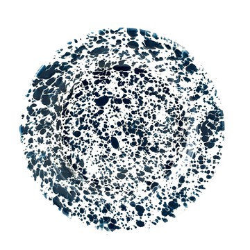 CROW CANYON D99 大理石紋平盤  1個  20厘米  灰色大理石