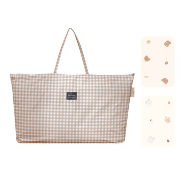 韓國 Bebenuvo 雙面四季午睡被組專用防水收納袋(多款可選)