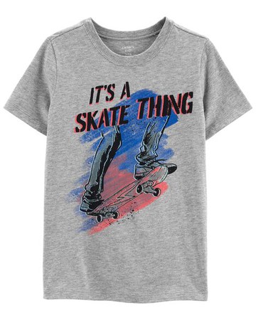 Kid Skateboard Jersey Tee