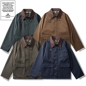 OKONKWO︱有蠟 春新款防水獵裝油蠟夾克風衣SPEY釣魚短款夾克女款