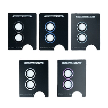 QinD｜Apple 蘋果 iPhone 16 / 16 Plus 鷹眼鏡頭保護貼 鏡頭貼 鏡頭蓋 鏡頭圈 定位貼膜神器