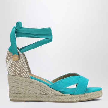 Bailey aquamarine espadrilles