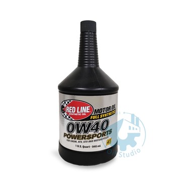 《油工坊》RED LINE 4T POWERSPORTS 0W40 全合成 酯類 越野 摩托 MA