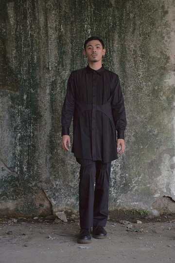 束縛感骨骼變化襯衫(182T06)