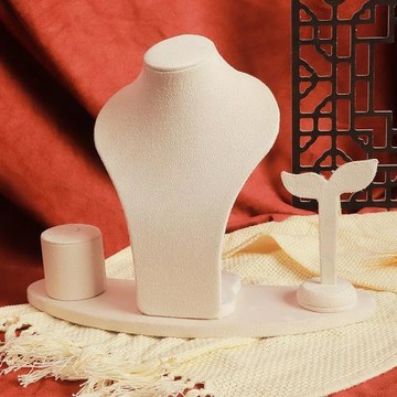 輕奢首飾架珠寶套裝展示架項鏈架戒指耳環架飾品櫥窗柜臺陳列道具