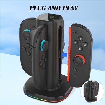 switch2手柄充電座二代任天堂joycon充電底座支架充電器NS座充