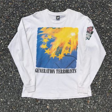 美式復古嘻哈hiphop搖滾打底衫高街男女男士美潮不易撞衫長袖T恤