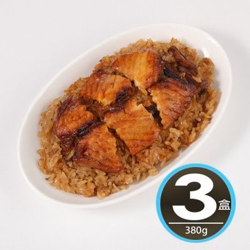【華得水產】超人氣蒲燒鯛魚油飯3盒(380g/盒)