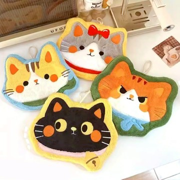 三日內出貨❤️愛心公益【幸福狗流浪中途協會】超可愛貓咪掛式擦手巾 廚房 浴室 辦公室  幫助苗栗流浪貓狗協會 情人節 禮物 生日禮物  咪妮手作甜點店公益合作