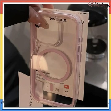 二合一氣囊磁吸手機殼適用iPhone16Pro蘋果15promax防摔12/13/14