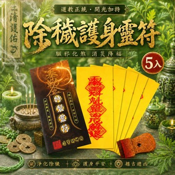 (5入)除穢護身靈符袋《大師特製》財神小舖【LF9005】防疫必備