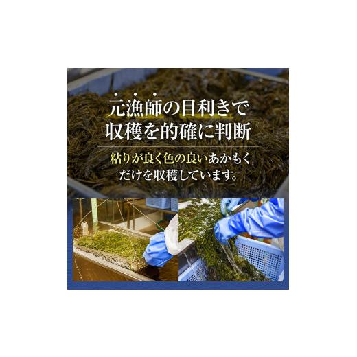 ふるさと納税 秋田県 男鹿市 ぎばさ（アカモク）200g×10個