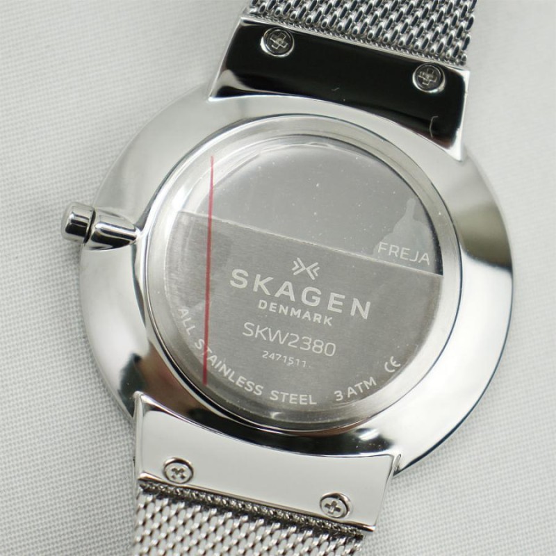 スカーゲン 腕時計 レディース SKAGEN シルバー ステンレス ...