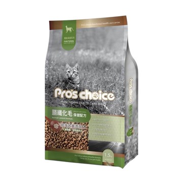 博士巧思貓 珍珠大麥+化毛 1.5kg (CHM022)