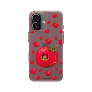 iPhone 17 Clear (相機按鈕) 晶醺玫 - 幾米 Jimmy Liao - 世界別為我擔心-草莓