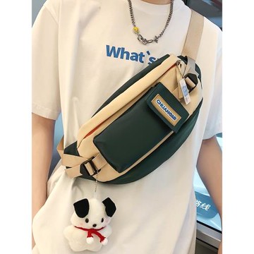 斜挎包男款胸包青少年2026新款男士挎包肩包背包男腰包男生小單肩