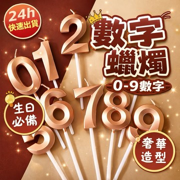 【隔天到貨】數字蠟燭｜生日蛋糕插旗｜慶生派對佈置必備｜派對小物 生日佈置 蛋糕裝飾 慶生蠟燭 求婚 紀念日 拍照道具