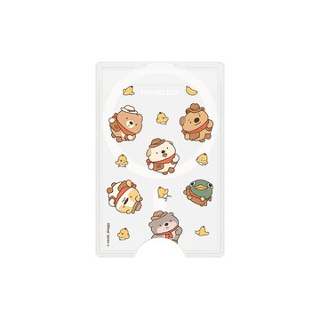 【插畫家聯名】嗚比的朋友蕉個朋友MagSafe磁吸卡片夾