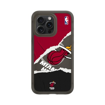 iPhone 15 Pro Max AirX 本質黑 - NBA - 熱血系列-邁阿密熱火 Miami Heats - Sweat and Tears