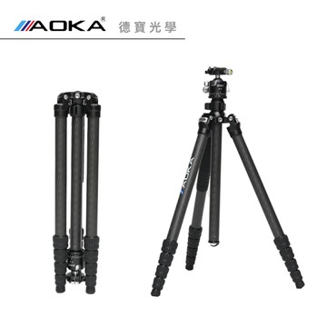 AOKA KG325CL + BH-40R 3號五節反折腳架 專業版碳纖維套組 總代理公司貨保固三年 雲海季