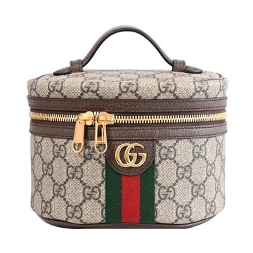 GUCCI 627463 Ophidia GG 經典印花萬用包/化妝包.駝/棕