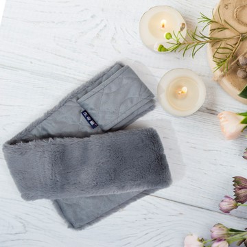 最推👍脖子循環全身暖 石墨烯綿柔仿兔毛圍脖【任選優惠賣場】