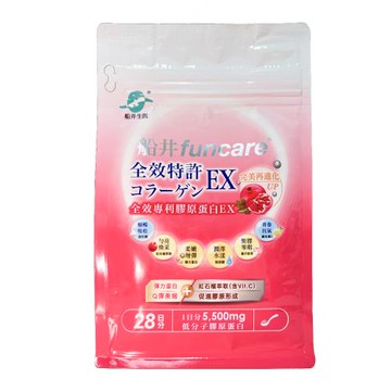 【船井生醫】funcare 全效專利膠原蛋白EX 196g/袋
