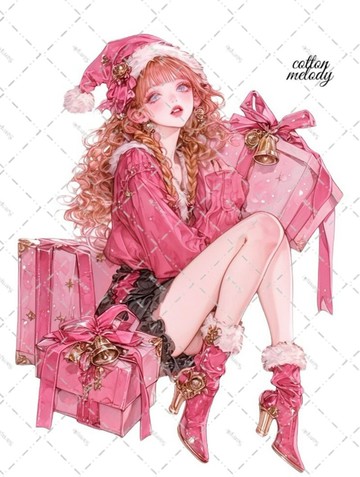 original sticker no.7475 人物貼紙 原創貼紙 人物貼紙 女孩貼紙 原創人物貼紙