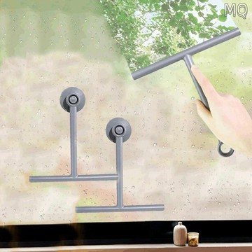 全新 矽膠窗玻璃刮水器淋浴刮水器窗玻璃刮水器刮板清潔劑浴室廚房鏡子汽車玻璃