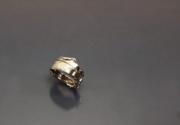 抽像系列-蛋糕設計925銀戒