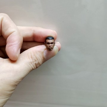 1/18 3.75泰森頭雕 非真人 頭雕 人偶