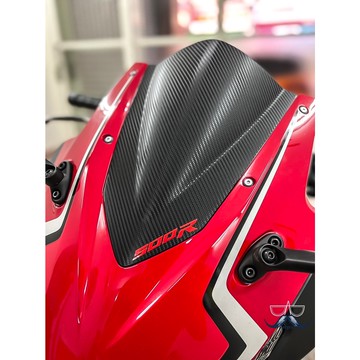 [老爸包膜店]  Honda 本田 CBR500R 風鏡專用保護膜 防刮 防霧化 碳纖維 黑化 燻黑 改裝