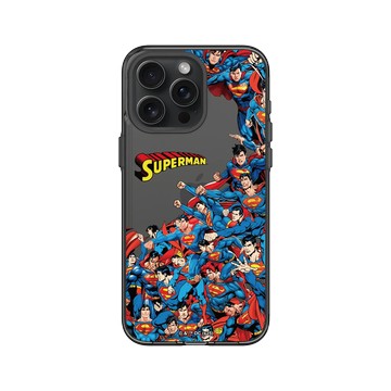 iPhone 15 Pro Max Clear 酷墨灰 - Superman - Superman-氪星戰隊