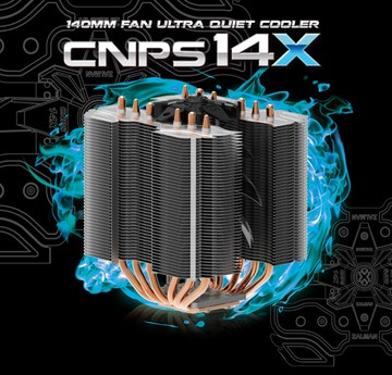 下殺zalmancnps14x cooler cpu散熱器